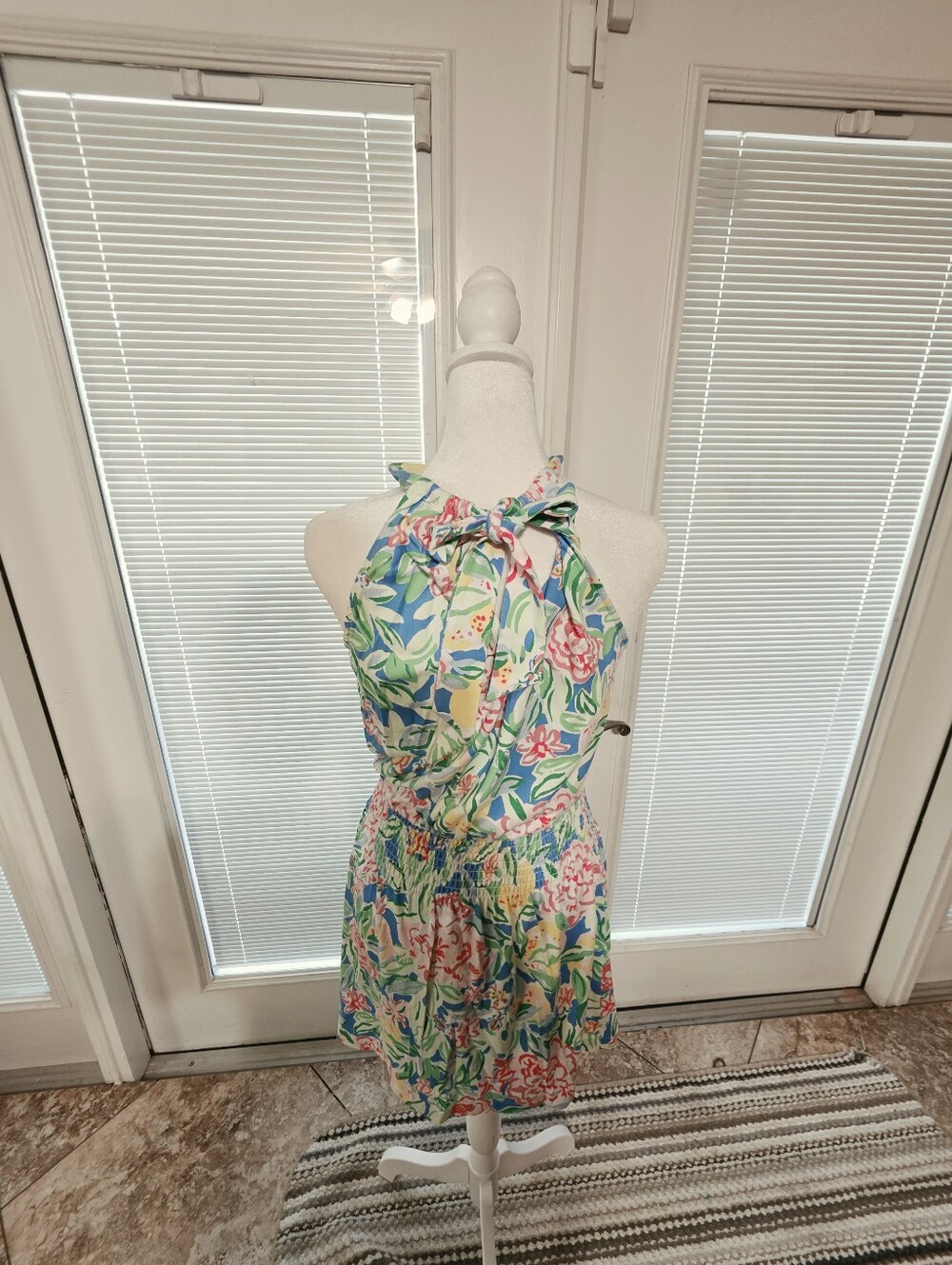 Lilly Pulitzer Shirelle Skirted Romper Dress Grove Garden Size Small